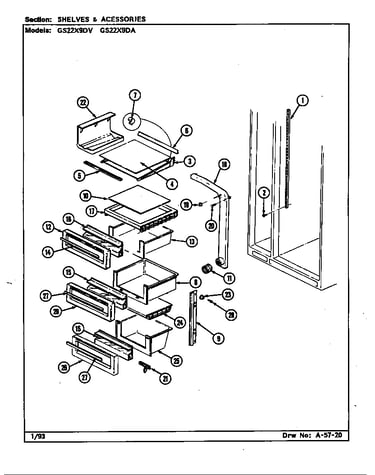 Shelves & accessories