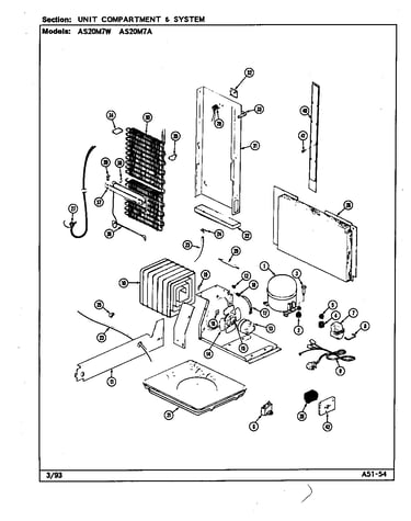 Unit compartment & system