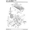 Maytag CNNT156KA/AF13A unit compartment & system diagram