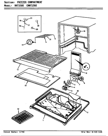 Freezer compartment