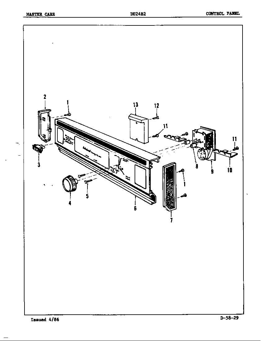 Control panel