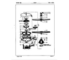 Maytag DU24B2 pump & motor diagram