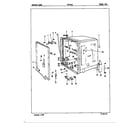 Maytag DU24C2 inner tub diagram