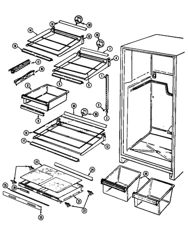 Shelves & accessories