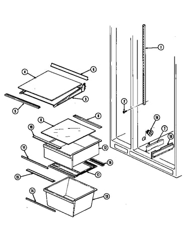 Shelves & accessories