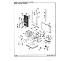 Maytag GS22X8A/DR17A unit compartment & system diagram