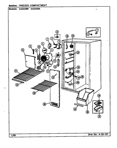 Freezer compartment