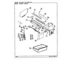 Maytag GS22X8A/DR17A optional ice maker kit diagram
