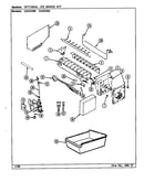 Optional ice maker kit