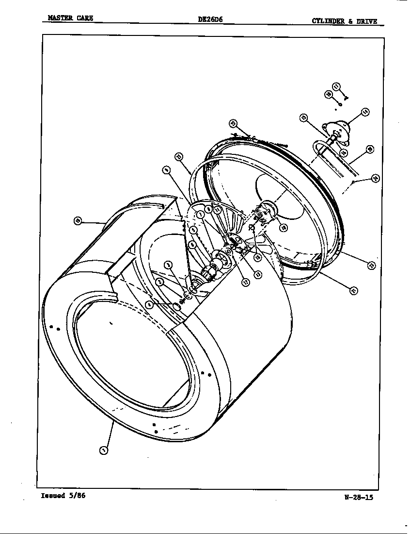 Cylinder & drive