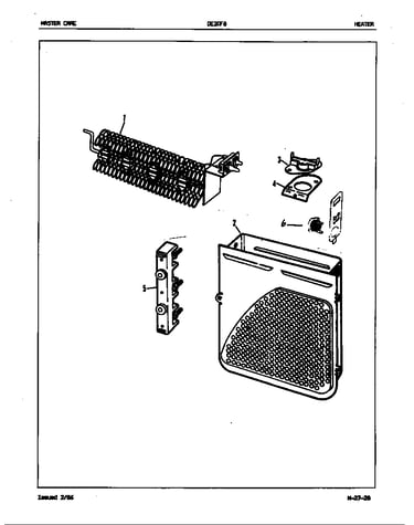 Heater (rev. j-k) (de20f8) (de20f8am) (de20f8hw)