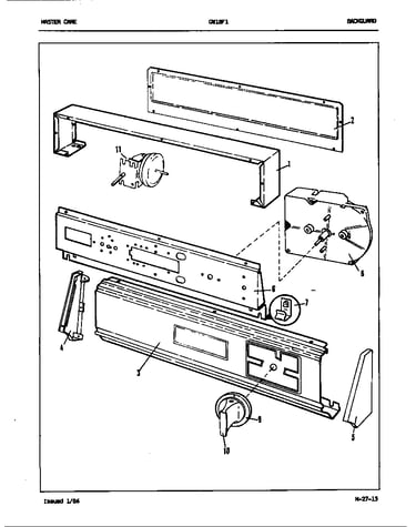 Control panel (rev. a-d)