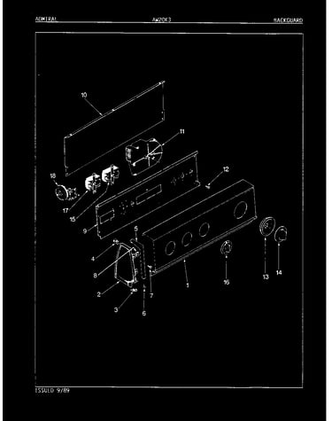 Control panel (rev. e-j)