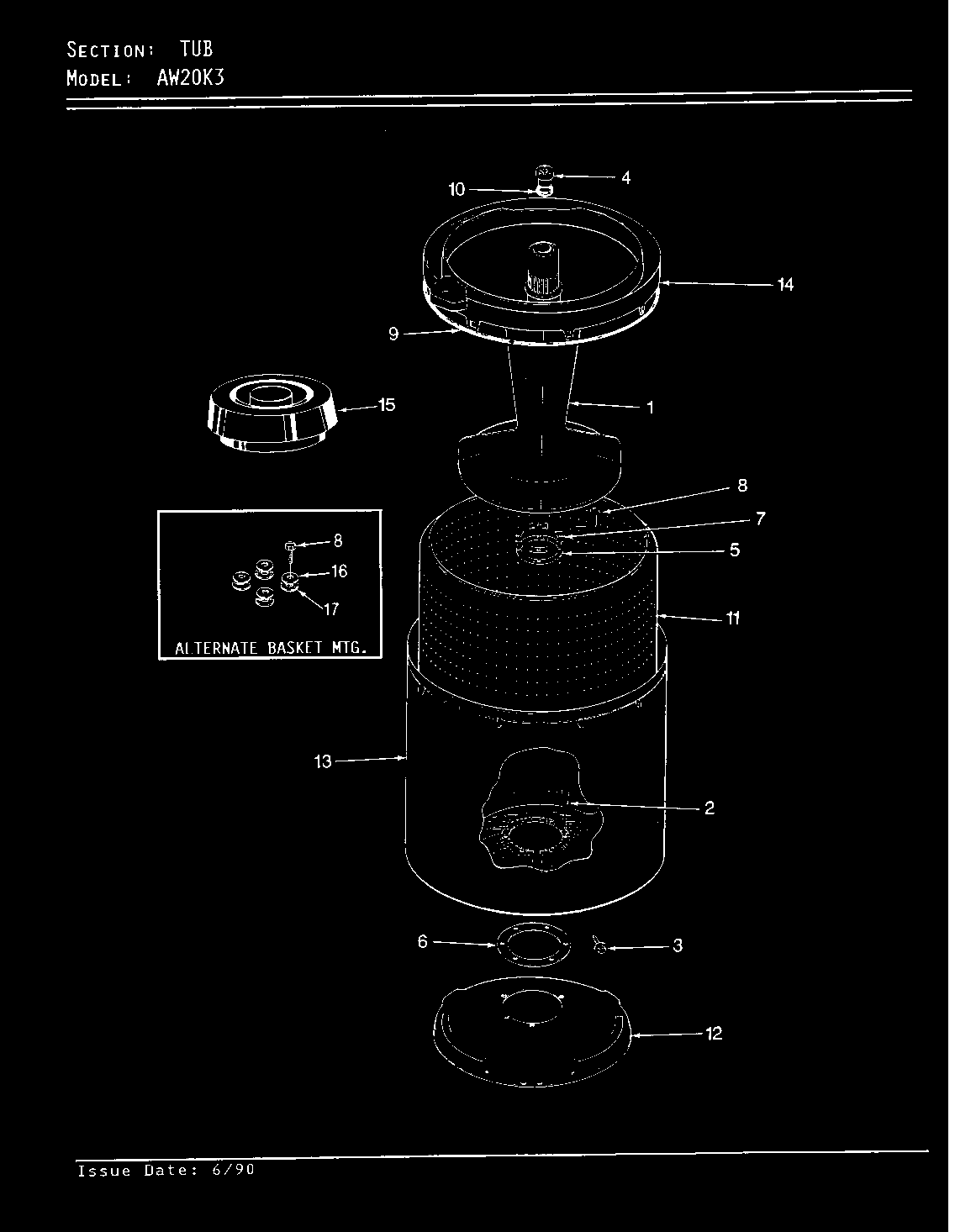 Tub (rev. a-d)
