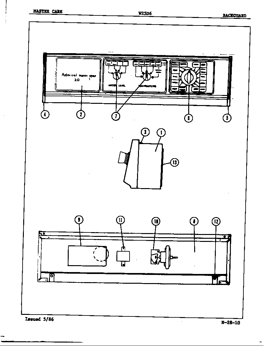 Control panel (rev. a-b)