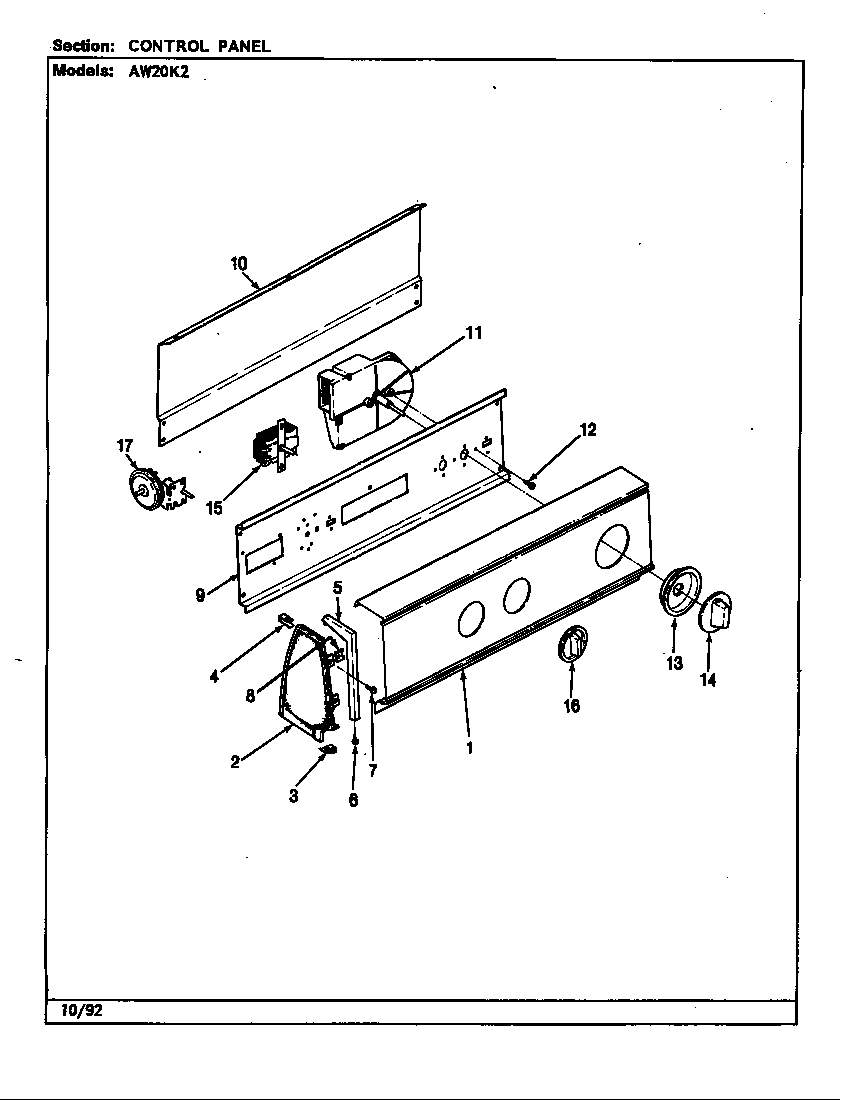Control panel (rev. j-n)