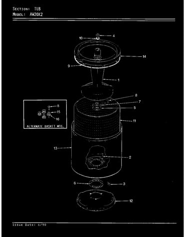 Tub (rev. e-h)