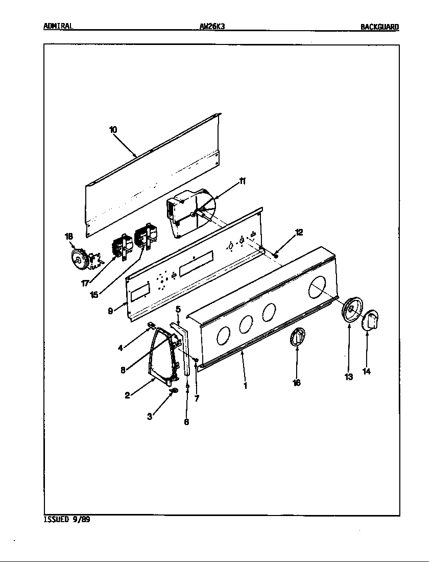 CONTROL PANEL (REV. A-D)