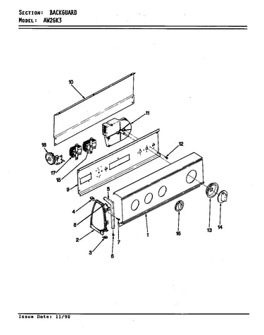 Control panel (rev. e-h)