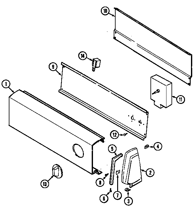 CONTROL PANEL (BC*) (LDEA100BCE) (LDEA100BCM)