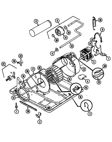Motor & drive (ldea200ace/acm) (ldea200ace) (ldea200acm)
