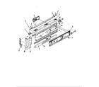 Magic Chef B34FA-4CKXW control panel diagram