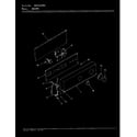 Admiral AW20M1A control panel (orig/rev. a-d) diagram