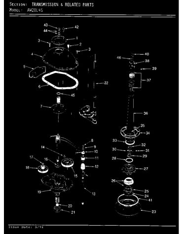 Transmission & related parts (orig)
