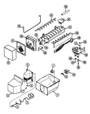 Ice maker & bin
