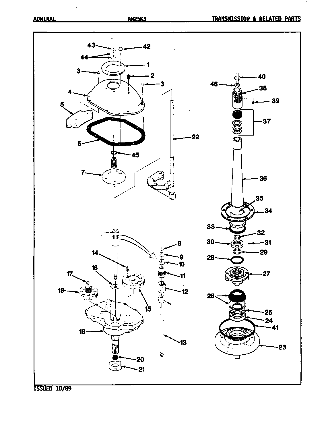 Transmission (rev. a-d)