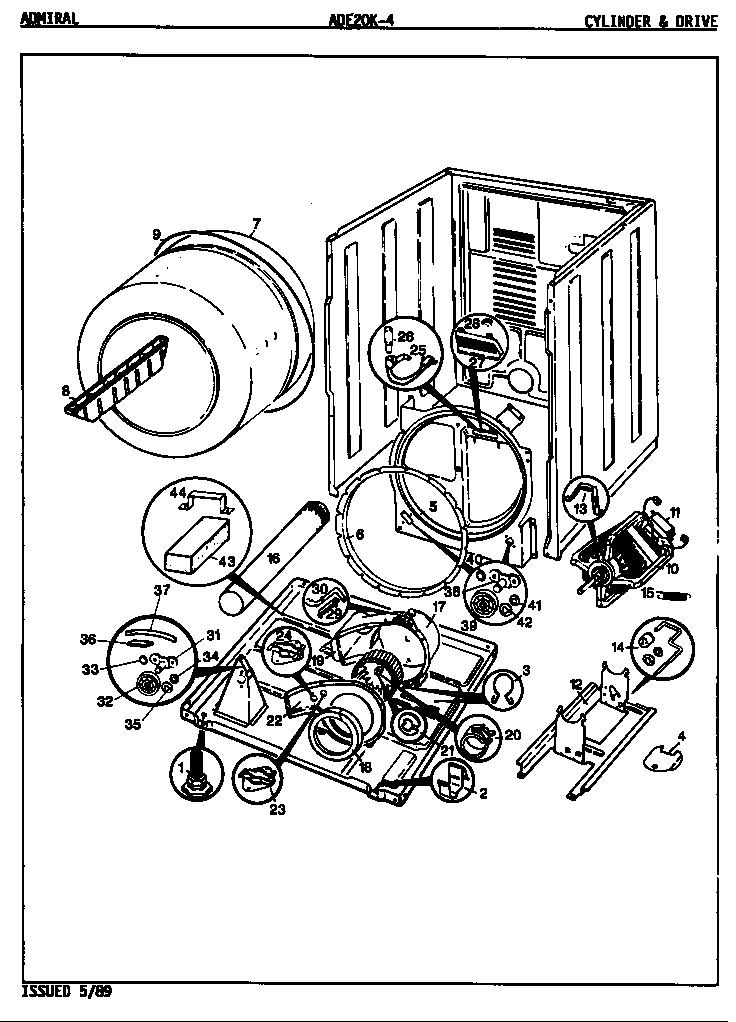 Cylinder & drive (rev. a)