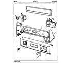 Admiral ADE20K4W control panel (rev. a) diagram