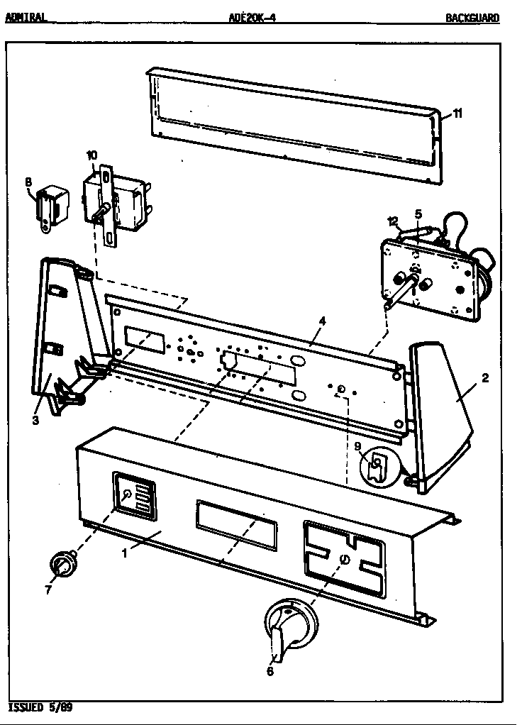 Control panel (rev. a)