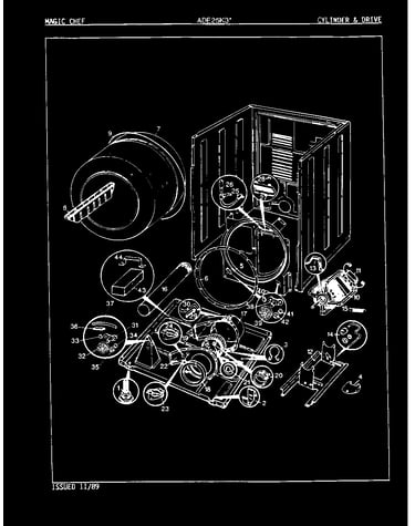 Cylinder & drive (rev. a-d)