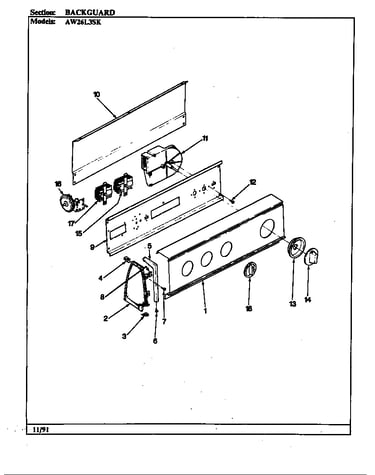 Control panel