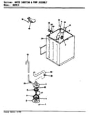 Water carrying & pump assy. (rev. e-f)