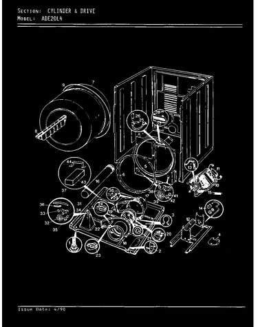 Cylinder & drive (rev. a-d)