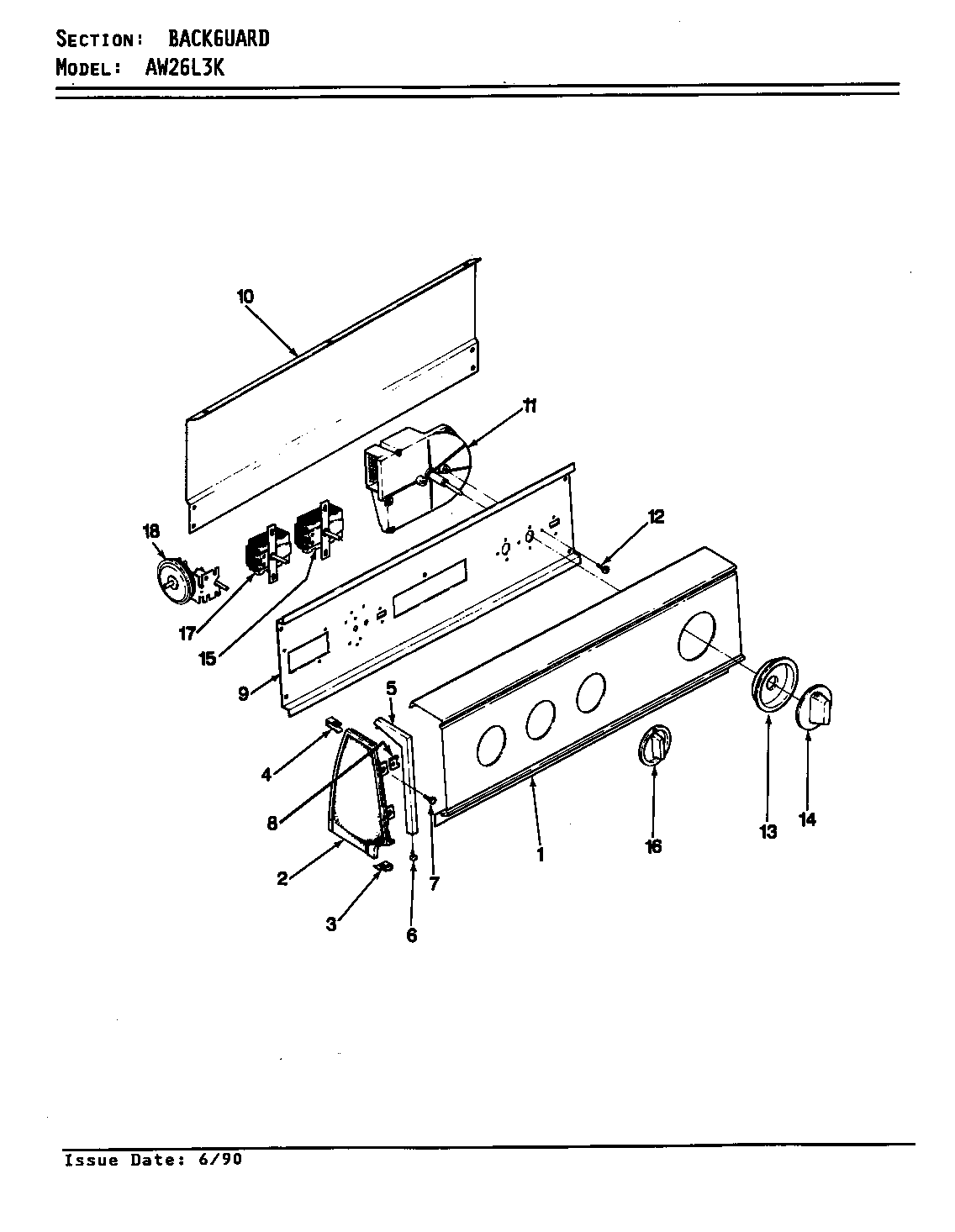 Control panel (rev. a-d)