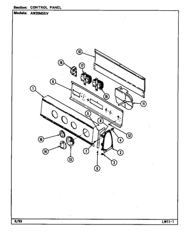 Control panel