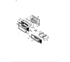 Magic Chef B31FN-3KW door diagram