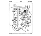 Admiral PINS24F9H/5L57A freezer compartment diagram