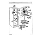 Maytag BNS22F5A/5L53A freezer compartment diagram