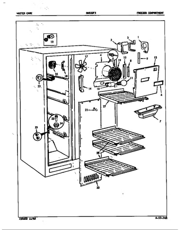 Freezer compartment