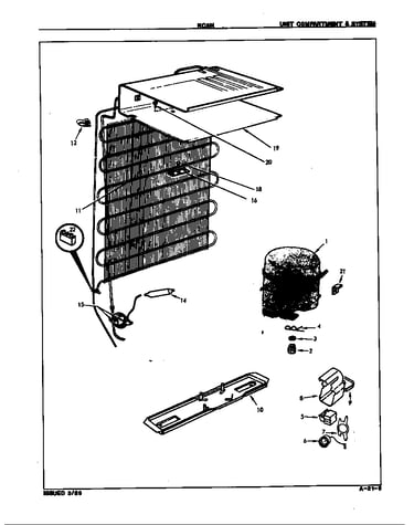 Unit compartment & system