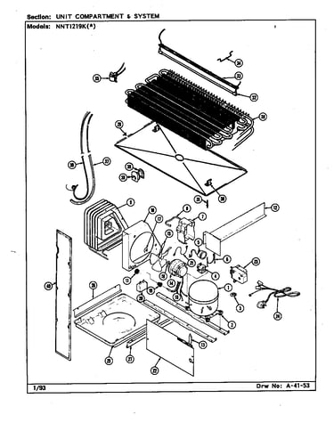 Unit compartment & system
