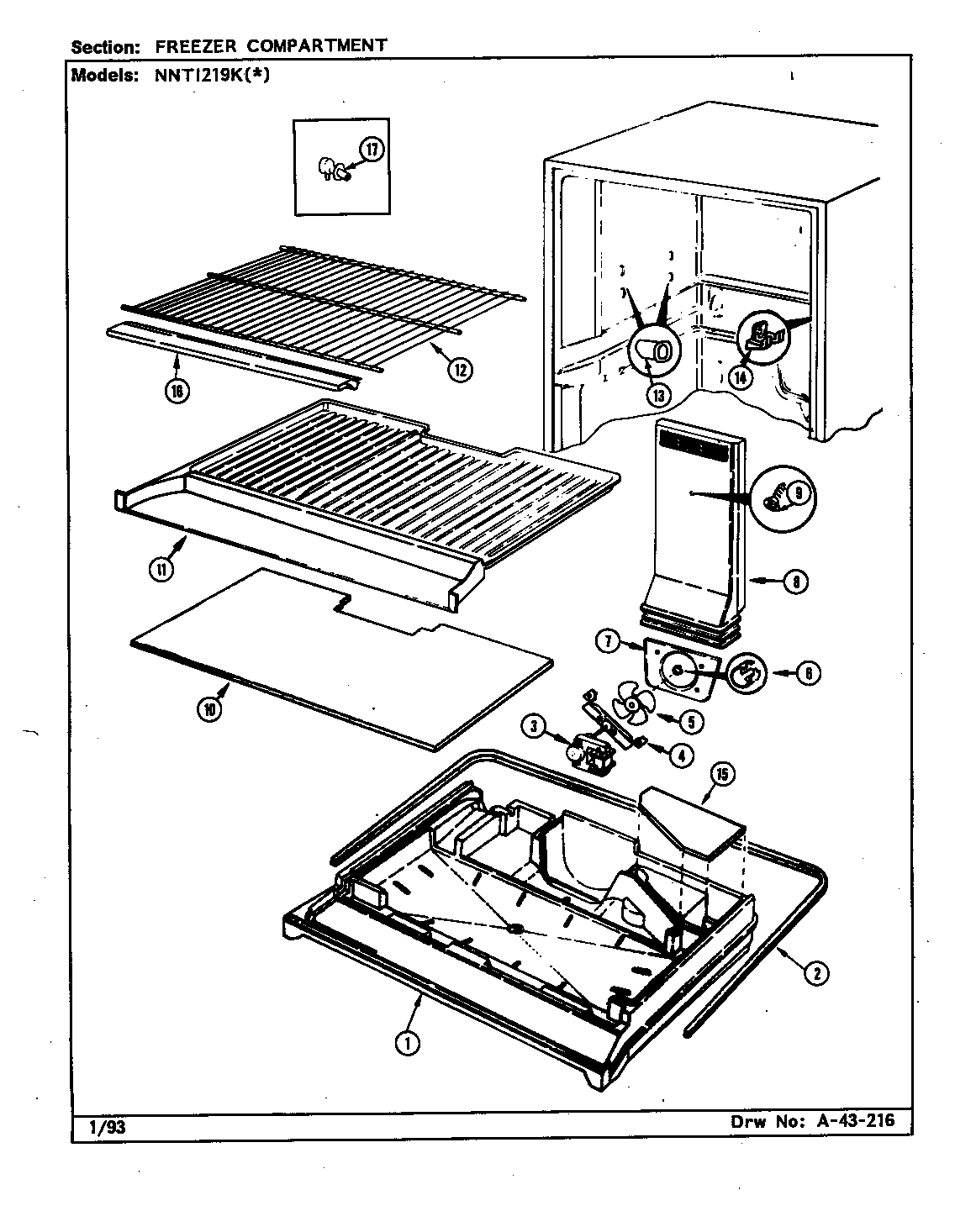 Freezer compartment