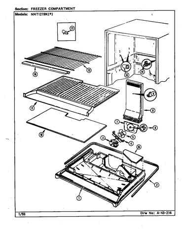 Freezer compartment