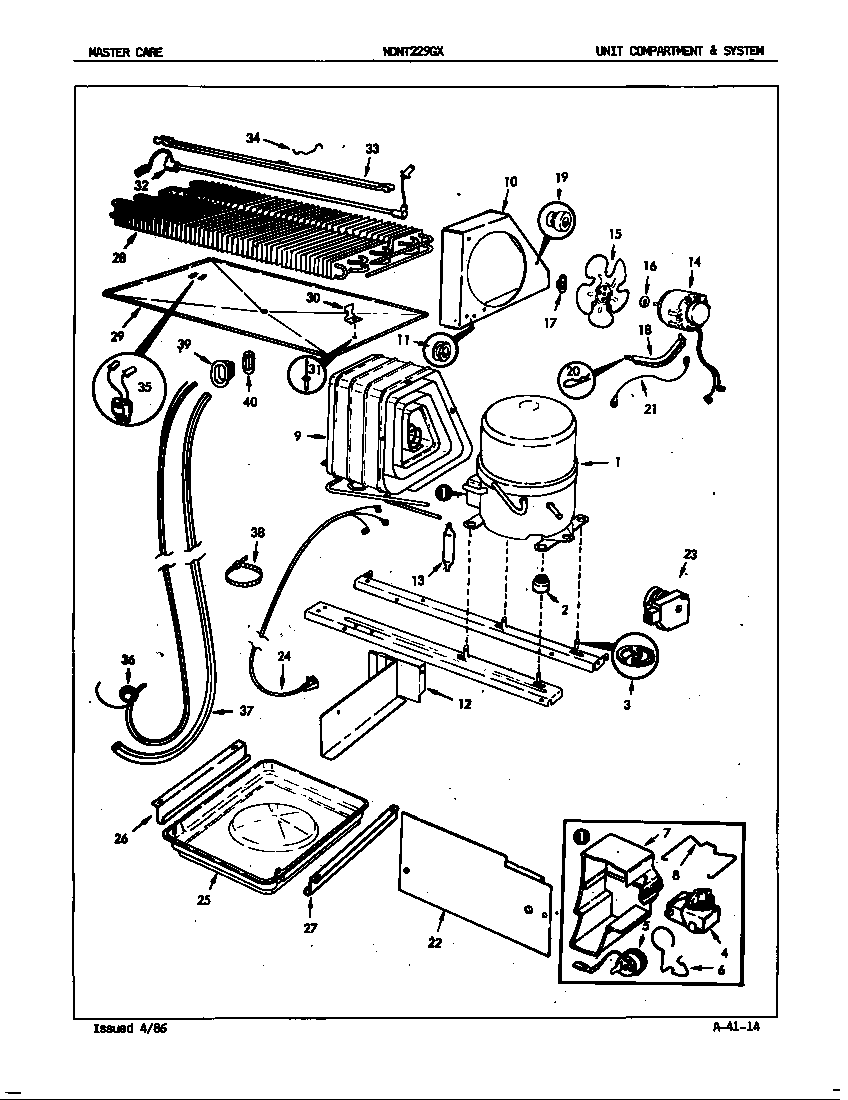 Unit compartment & system