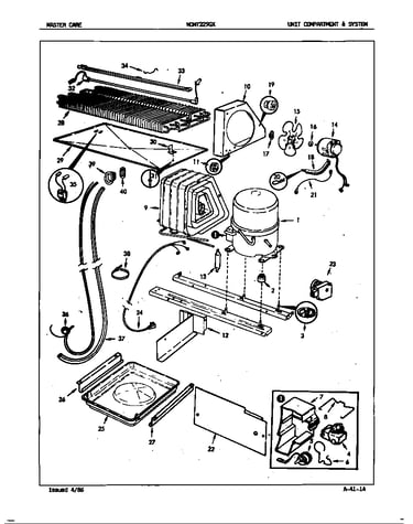 Unit compartment & system