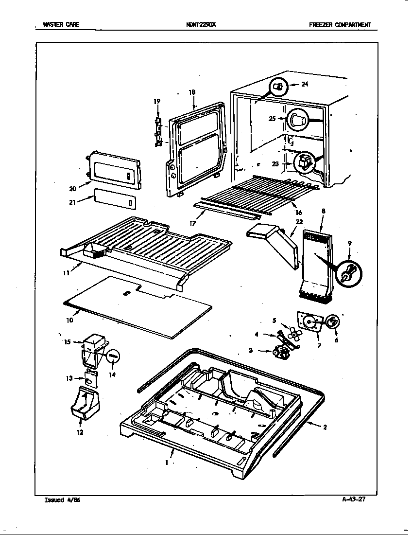 Freezer compartment